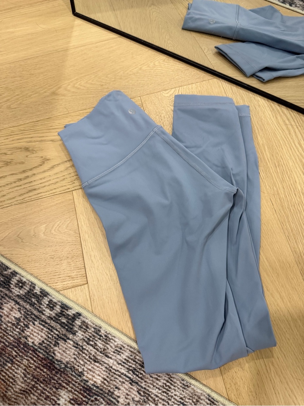 lululemon athletica Dusty Blue High-Rise leggings